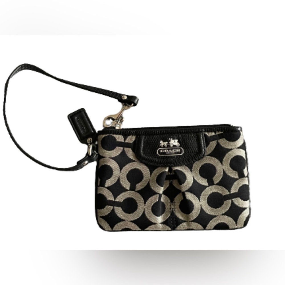 Coach Signature Wristlet